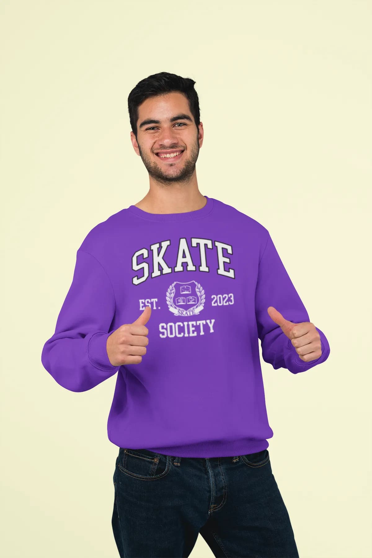 Skate Society Long Sleeve Classic Design