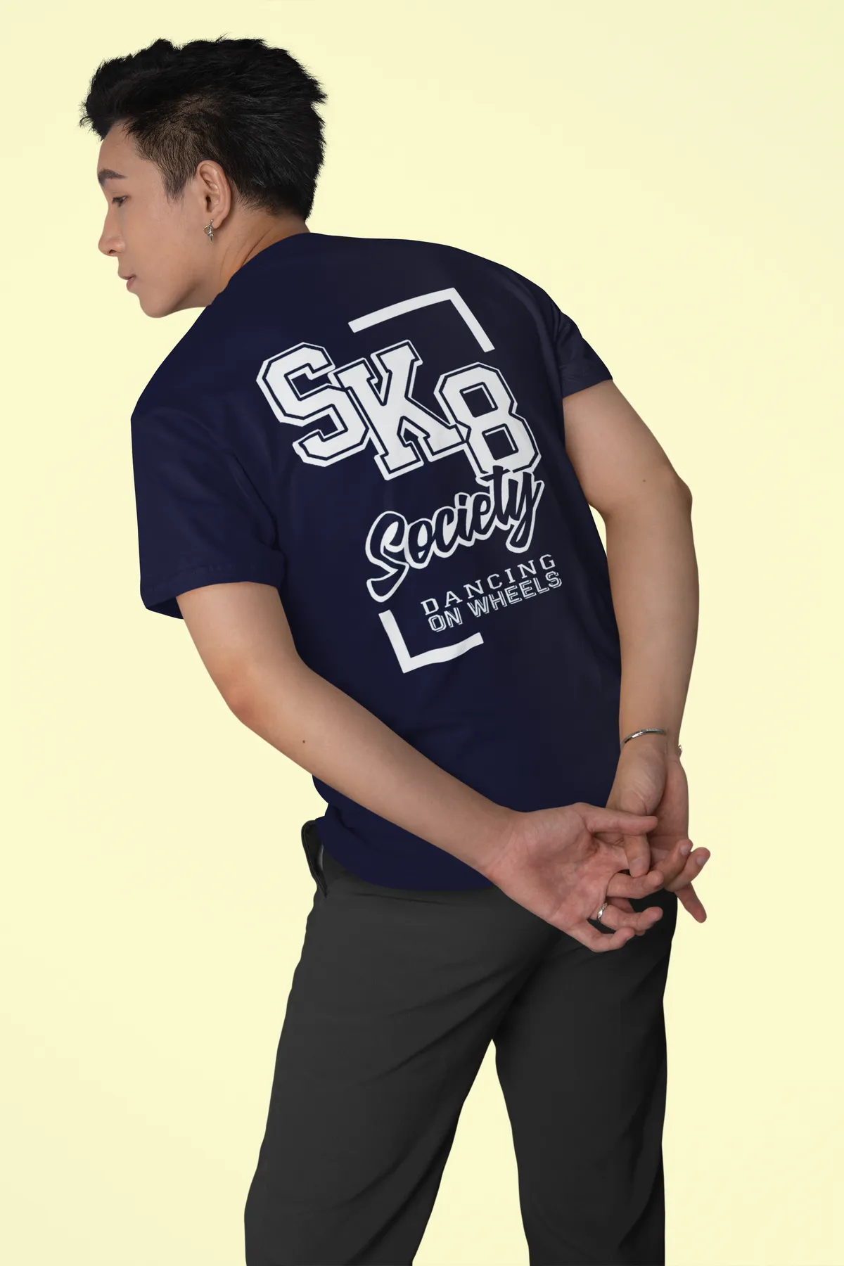 Skate Society T-shirt Dancing On Wheels